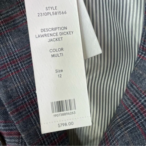 Veronica Beard Lawrence Dickey Jacket Size 12 - Picture 4 of 11